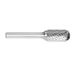 1_2in Cylindrical Ball Nose Carbide  Burr Carded