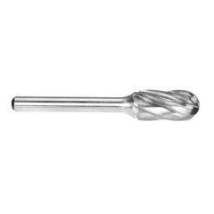 1_2in Cylindrical Ball Nose Carbide Burr _ Aluminium Cut Carded