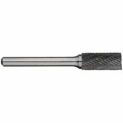 1_4in Cylindrical Carbide Burr With End Cut