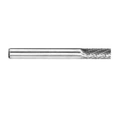 1_4in Cylindrical Carbide Burr With End Cut Carded