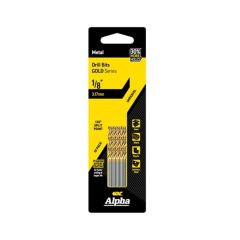 1_8in _3_17mm_ Jobber Drill Bit _ Gold Series 10 pce Trade Pack