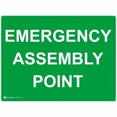 300x225mm _ Metal _ Emergency Assembly Point