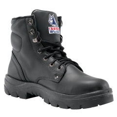 Steel Blue 312102 Argyle Lace Up Safety Boot, Black
