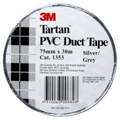 3M 1353 Grey Tartan Duct Tape 75mm x 30m Roll