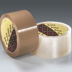 3M 371 Scotch® Box Sealing Tape_ 48mm x 75m_ Transparent