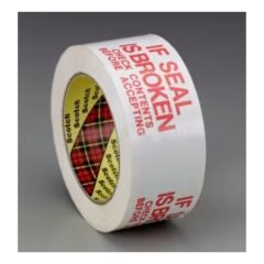 3M 3771 SCOTCH WHITE TAPE_IF SEAL IS BROKEN CHECK CONTENTS_  48MM