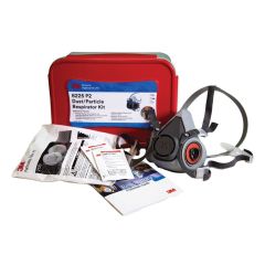 3M 6225 Half Face Dust_Particle Respirator P2 Starter Kit_ Small