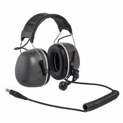 3M MT73H450A_38 CH_5 High Attenuation Headset_ Grey Hearing prote