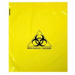4L Biohazard Clinical Waste Bag 250 x 300mm _ Press Seal_ 30um
