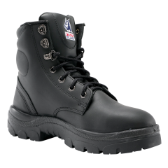 Steel Blue 512702 ARGYLE Ladies Lace Up Safety Boots, Black