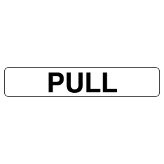 200x50mm - Self Adhesive - Pull (horizontal)