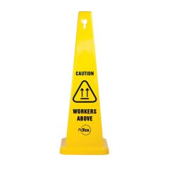 890mm Safety Cone _ Caution Workers Above