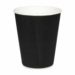 8oz Triple Wall Charcoal Insulated Paper Cup_ Ctn_500