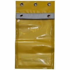 A4 Document Pouch _ Permit Holder _ Yellow