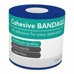 AEROBAN Cohesive Bandage 2_5cm x 4_5M Wrap_12