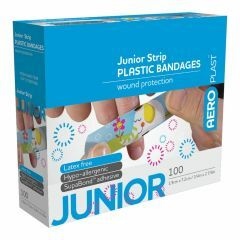 AEROPLAST Plastic Junior Strip 7_2 x 1_9cm Box_100