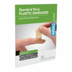 AEROPLAST Plastic Standard Strip 7_2 x 1_9cm Env_10