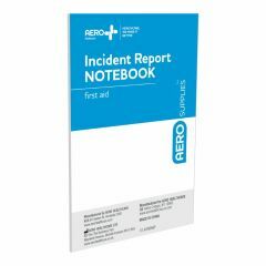 AEROSUPPLIES First Aid Notebook with Pen