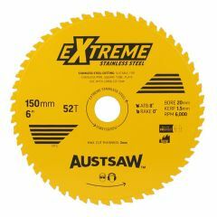 Austsaw Extreme Stainless Steel Blade 150mm x 20 x 52T