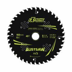 Austsaw Extreme_ Wood with Nails Blade 160mm x 20_16 Bore x 40 T 