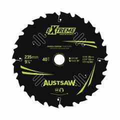 Austsaw Extreme_ Wood with Nails Blade 235mm x 25 Bore x 20 T Thi