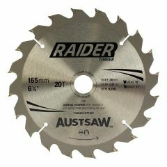 Austsaw Raider Timber Blade 165mm x 20_16 Bore x 20 T Thin Kerf