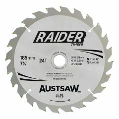 Austsaw Raider Timber Blade 185mm x 20_16 Bore x 24 T