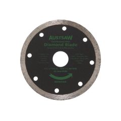 Austsaw _ 115mm _4_5in_ Diamond Blade Continuous Rim _ 22_2mm Bor