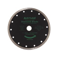 Austsaw _ 185mm_7in_ Diamond Blade Continuous Rim _ 22_2_20mm Bor