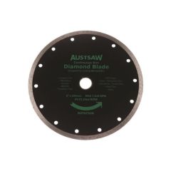 Austsaw _ 200mm_8in_ Diamond Blade Continuous Rim _ 25_22_2mm Bor