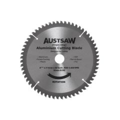 Austsaw _ 215mm _8 1_2in_ Aluminium Blade Triple Chip _ 30mm Bore