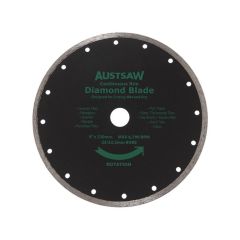 Austsaw _ 230mm_9in_ Diamond Blade Continuous Rim _ 25_22_2mm Bor
