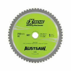 Austsaw _ 250mm _10in_ Rotary Hacksaw Blade _ 25_4mm Bore _ 60 Te