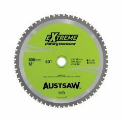 Austsaw _ 300mm _12in_ Rotary Hacksaw Blade _ 25_4mm Bore _ 60 Te