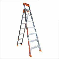 Bailey FS13864 SLS 3_in_1 Aluminium Step Ladder_ 8_14 Step_ 2_4m_