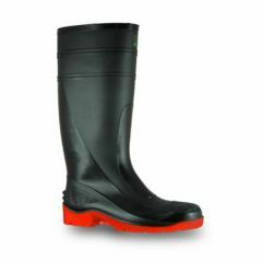 Bata Utility Safety Gumboots_ 400mm_ Black_Red
