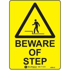 Beware of Step Signage _ Southland _ 4050