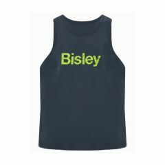 Bisley BKS063 Cotton Logo Singlet_ Navy