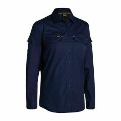 Bisley BL6414 Womens X Airflow Ripstop Shirt_ Long Sleeve_ Navy