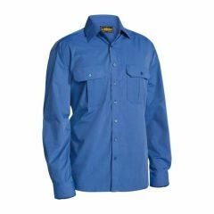 Bisley BS1031 100gsm Metro Shirt_ Short Sleeve_ Blue