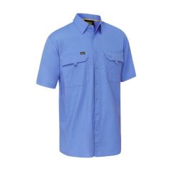 Bisley BS1414 X Airflow Ripstop Shirt_ Short Sleeve_ Sky Blue