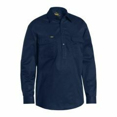 Bisley BSC6820 Closed Front Cotton Lightweight Drill Shirt_ Long 