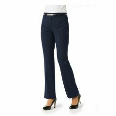 Biz Collection BS29320 Ladies Classic Flat Front Pant_ Navy