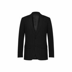 Biz Collection Classic Mens Suit Jacket_ Black
