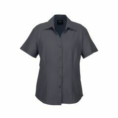 Biz Collection LB3601 Ladies Plain Oasis Short Sleeve Shirt_ Char