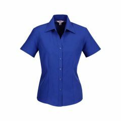 Biz Collection LB3601 Ladies Plain Oasis Short Sleeve Shirt_ Elec