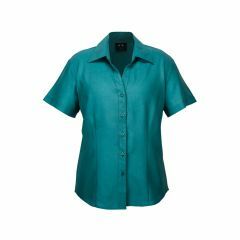 Biz Collection LB3601 Ladies Plain Oasis Short Sleeve Shirt_ Teal