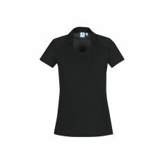 Biz Collection Ladies Byron Short Sleeve Polo_ Black