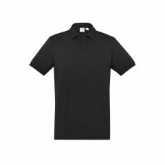 Biz Collection Mens City Short Sleeve Polo_ Black