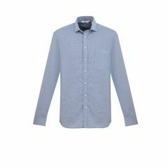 Biz Collection Mens Jagger L_S Shirt French Blue